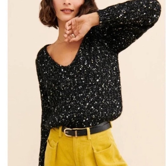 Gentle Fawn Everest Sparkle Sweater Size M - Picture 6 of 8